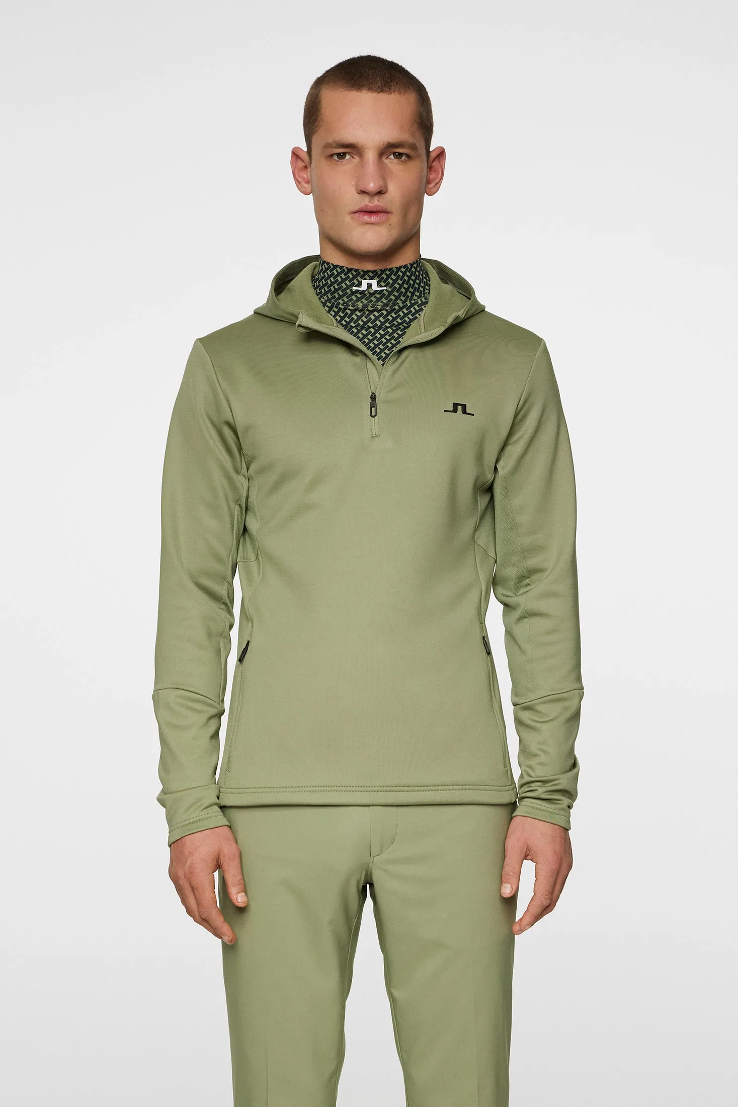 Men's Aerial Quarter Zip Hood