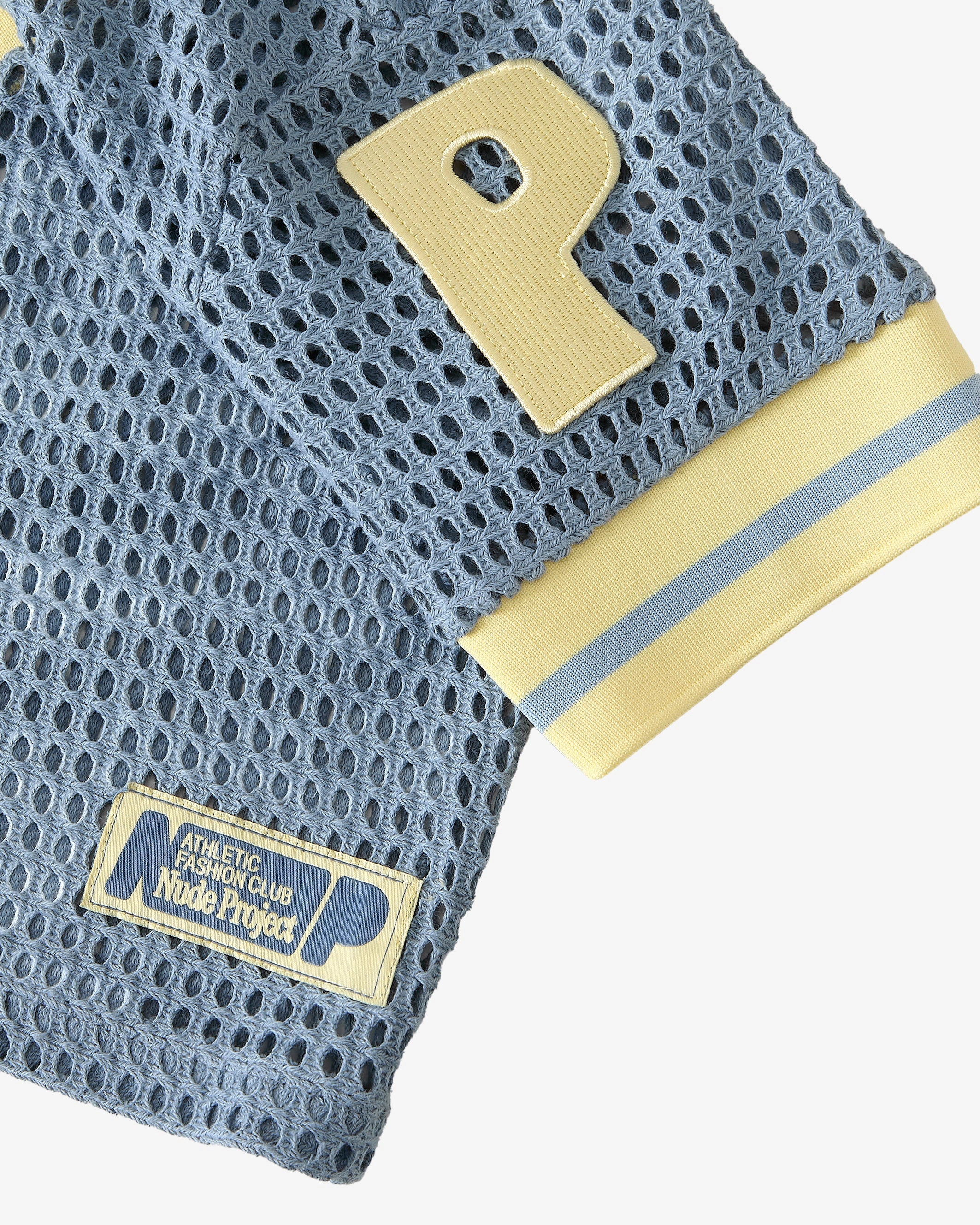 Mesh Tee Blue