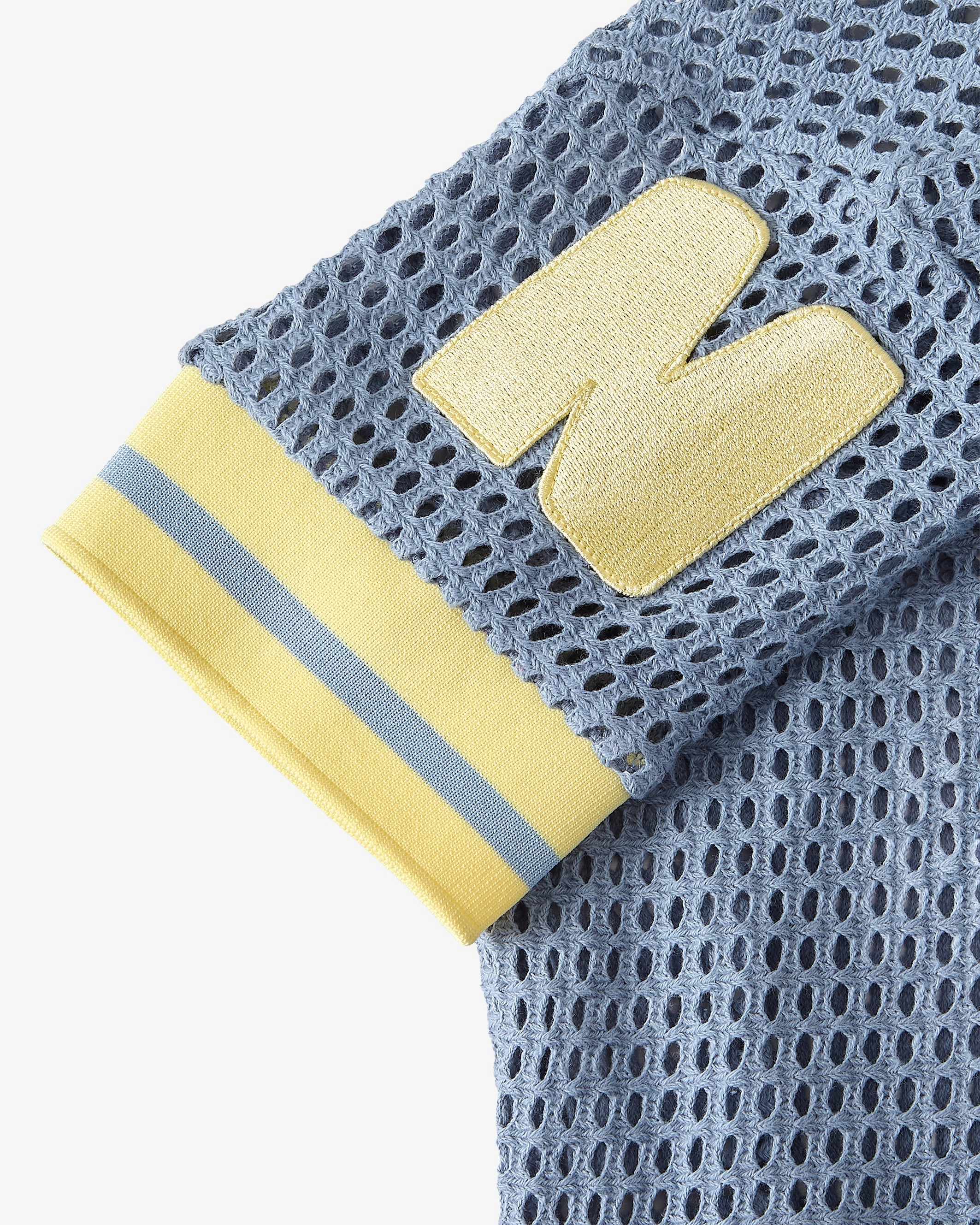 Mesh Tee Blue
