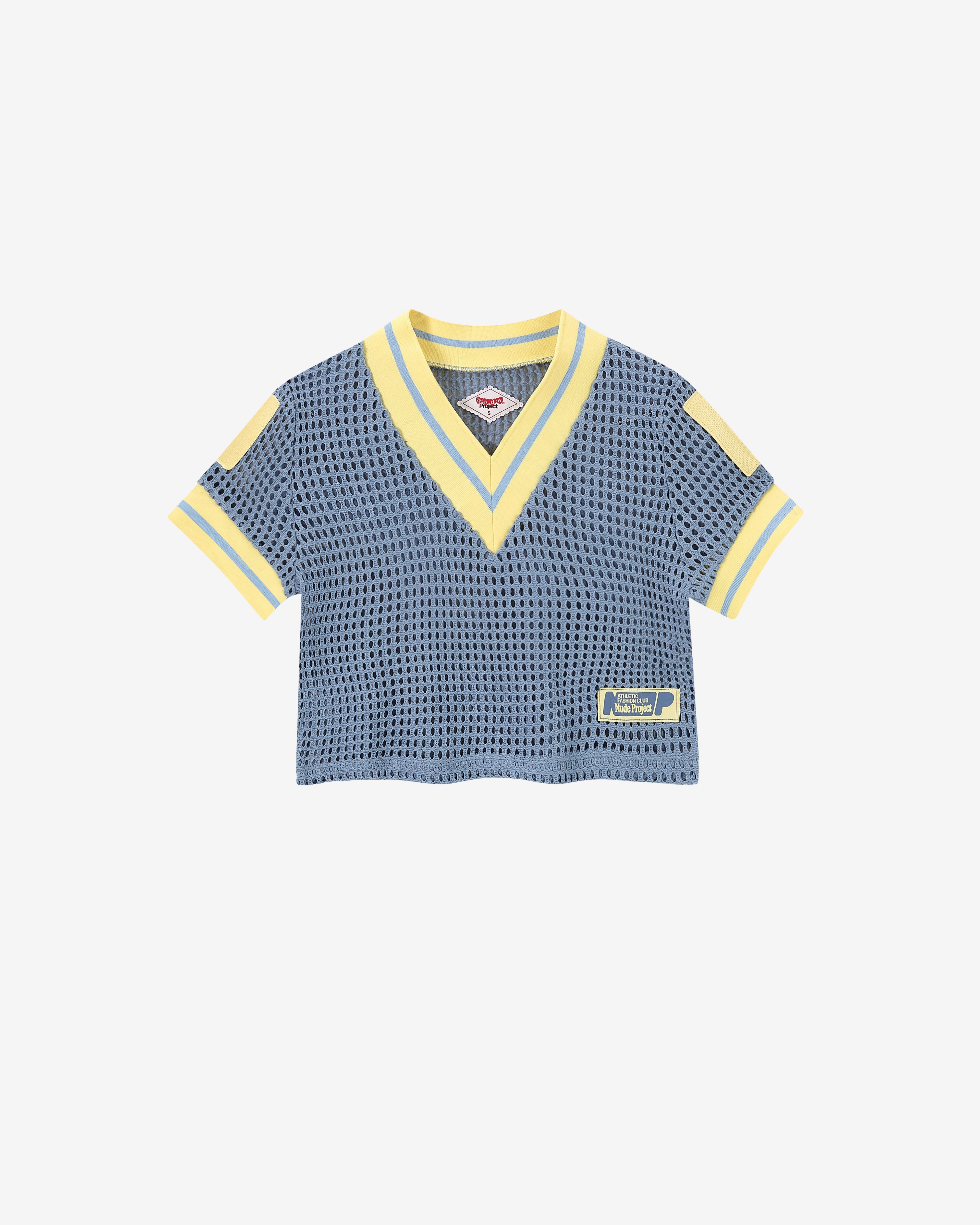 Mesh Tee Blue