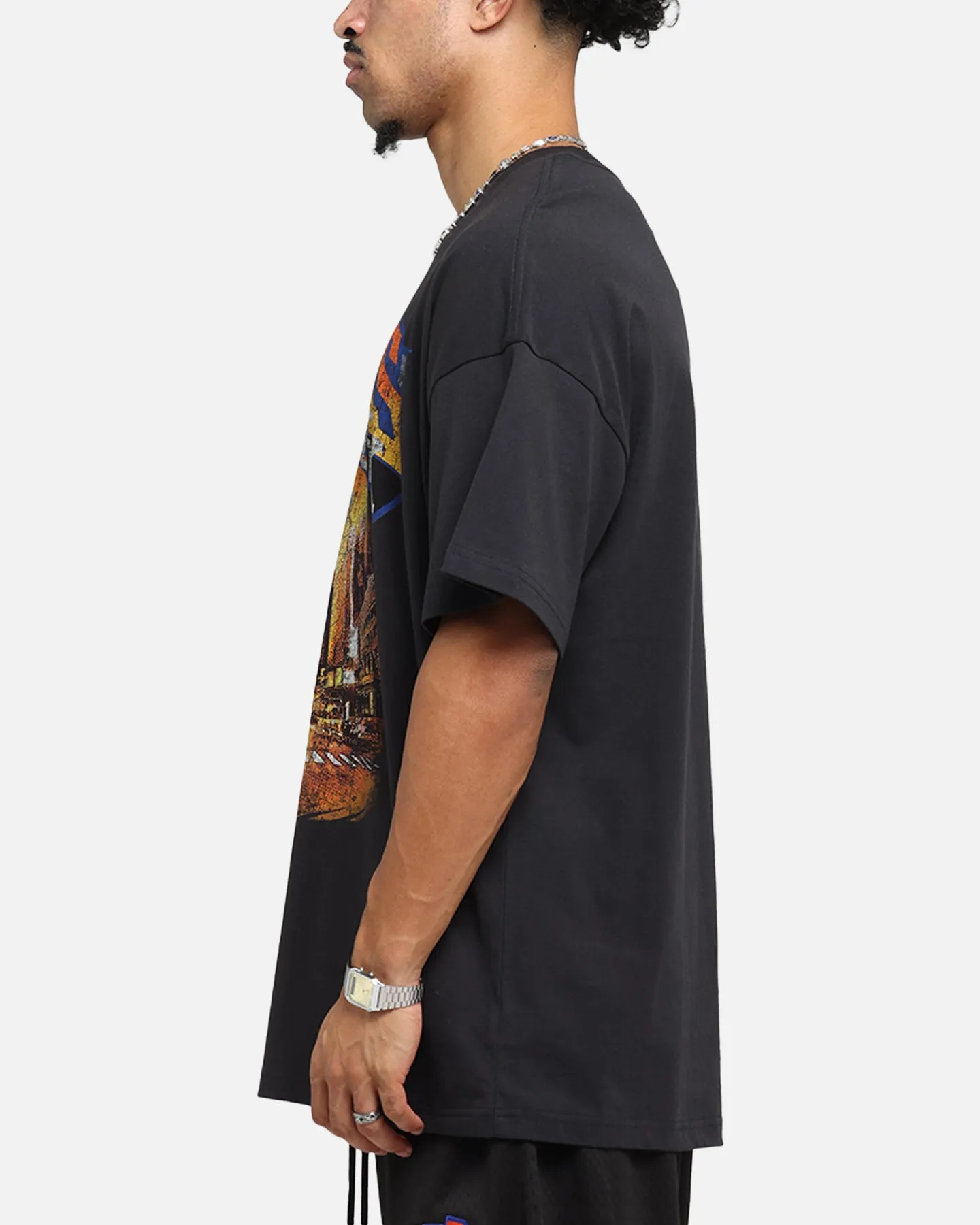 Mitchell & Ness New York Knicks The Garden T-Shirt Faded Black