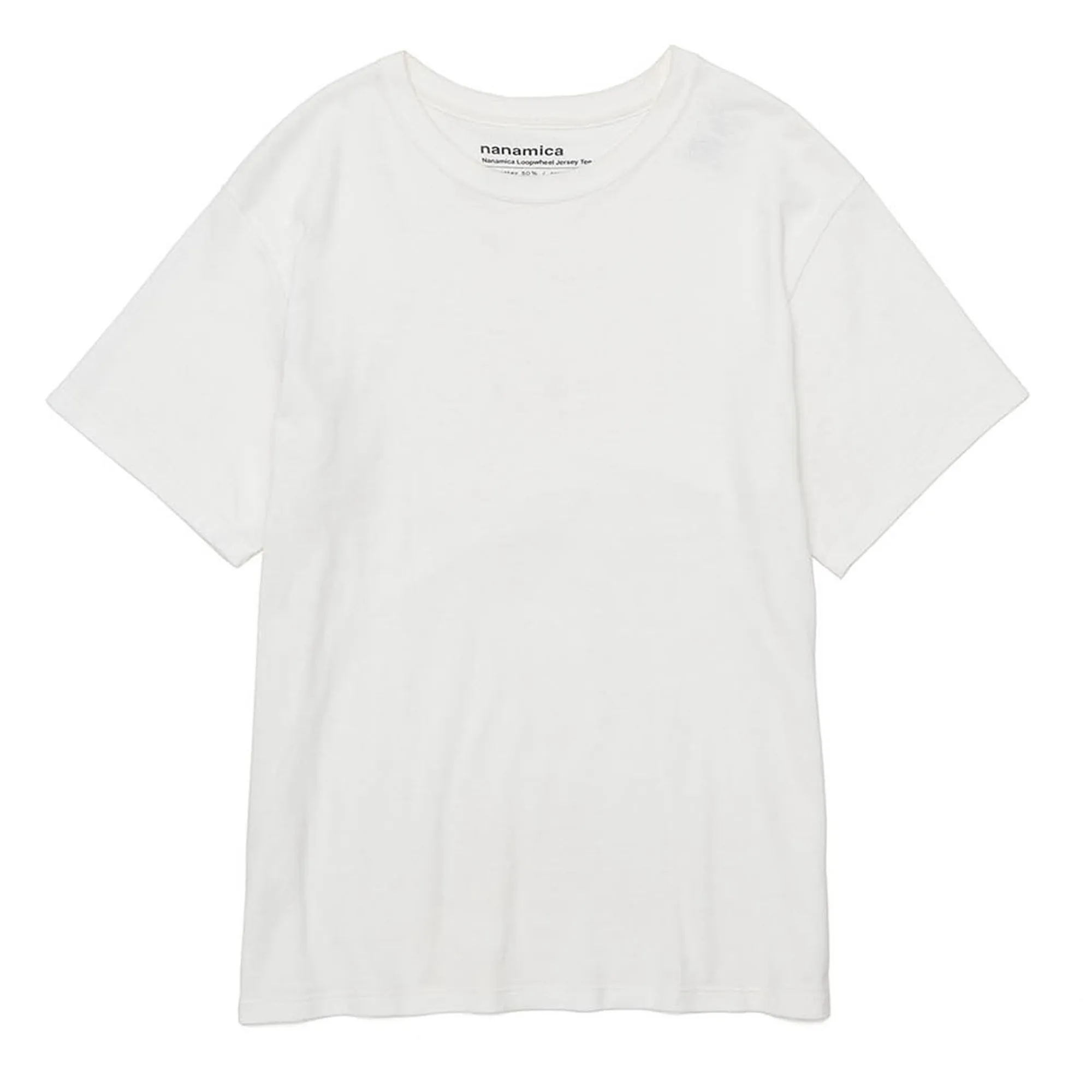 nanamica Loopwheel Coolmax Jersey Tee White