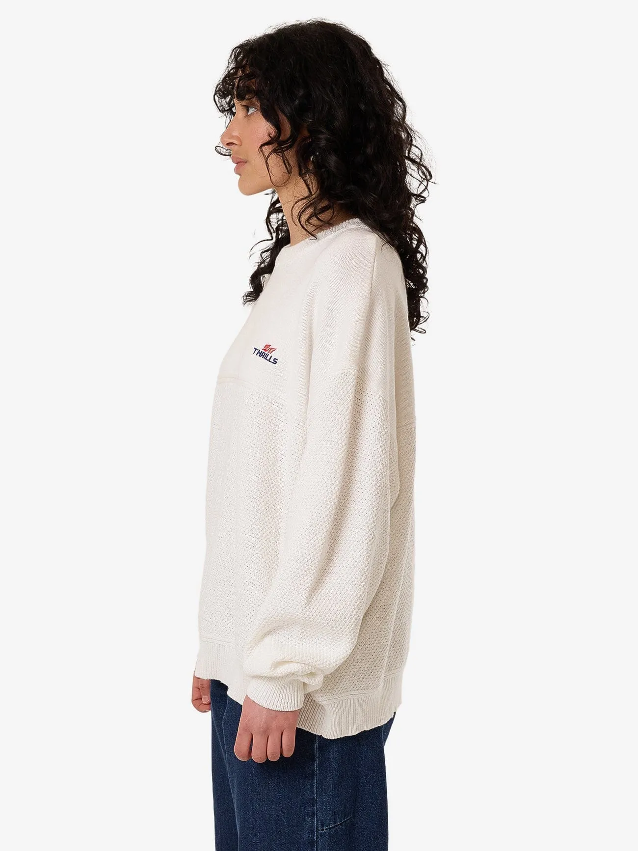 Navigate Knit Pullover - Chalk