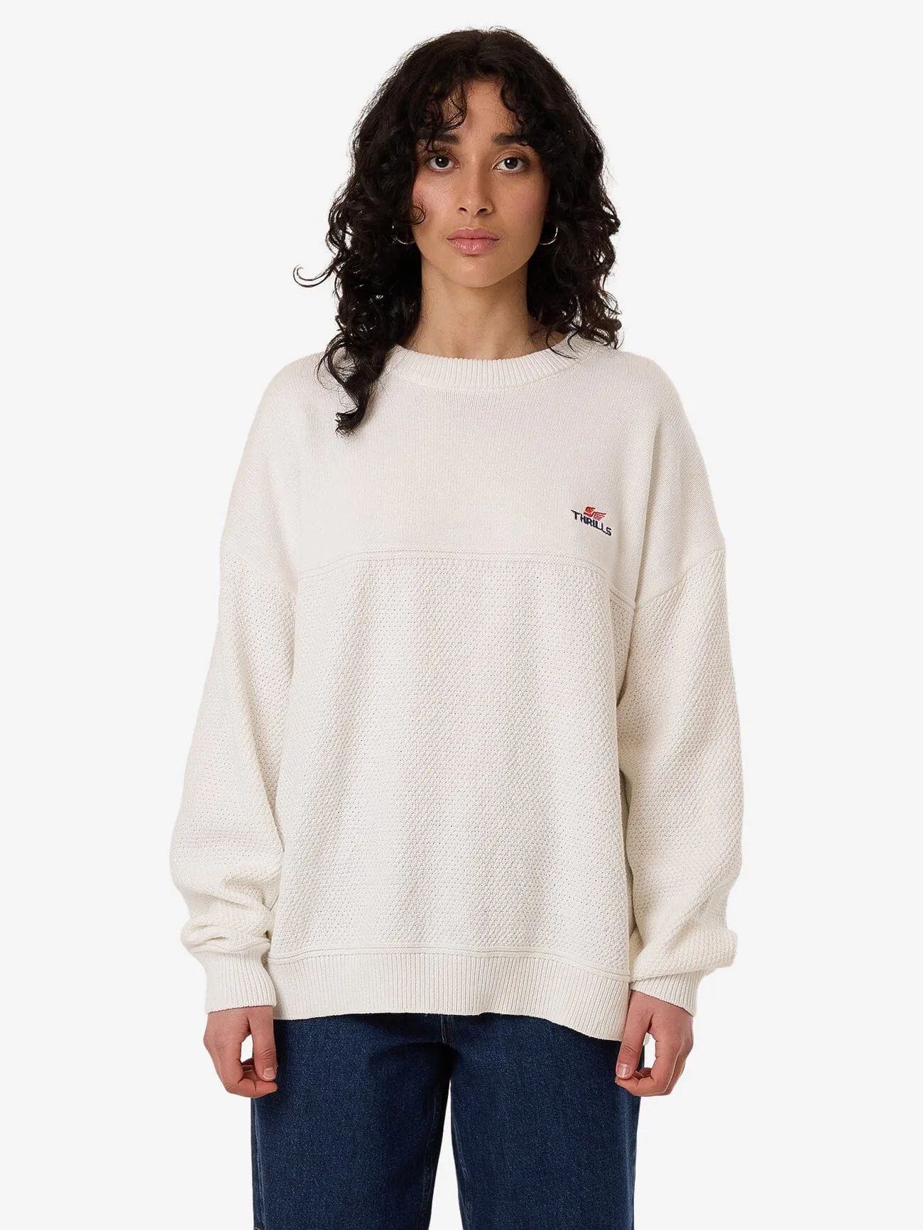 Navigate Knit Pullover - Chalk