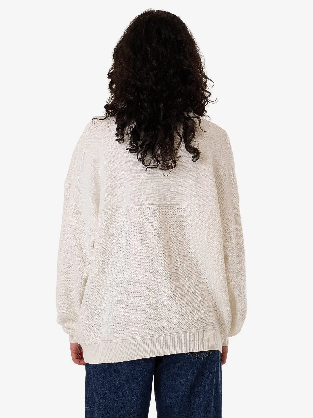 Navigate Knit Pullover - Chalk