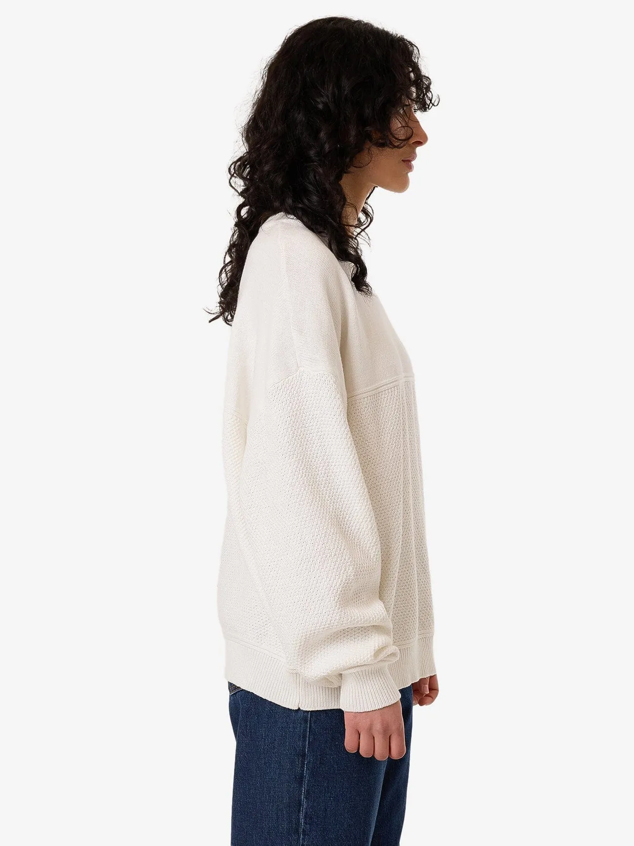 Navigate Knit Pullover - Chalk