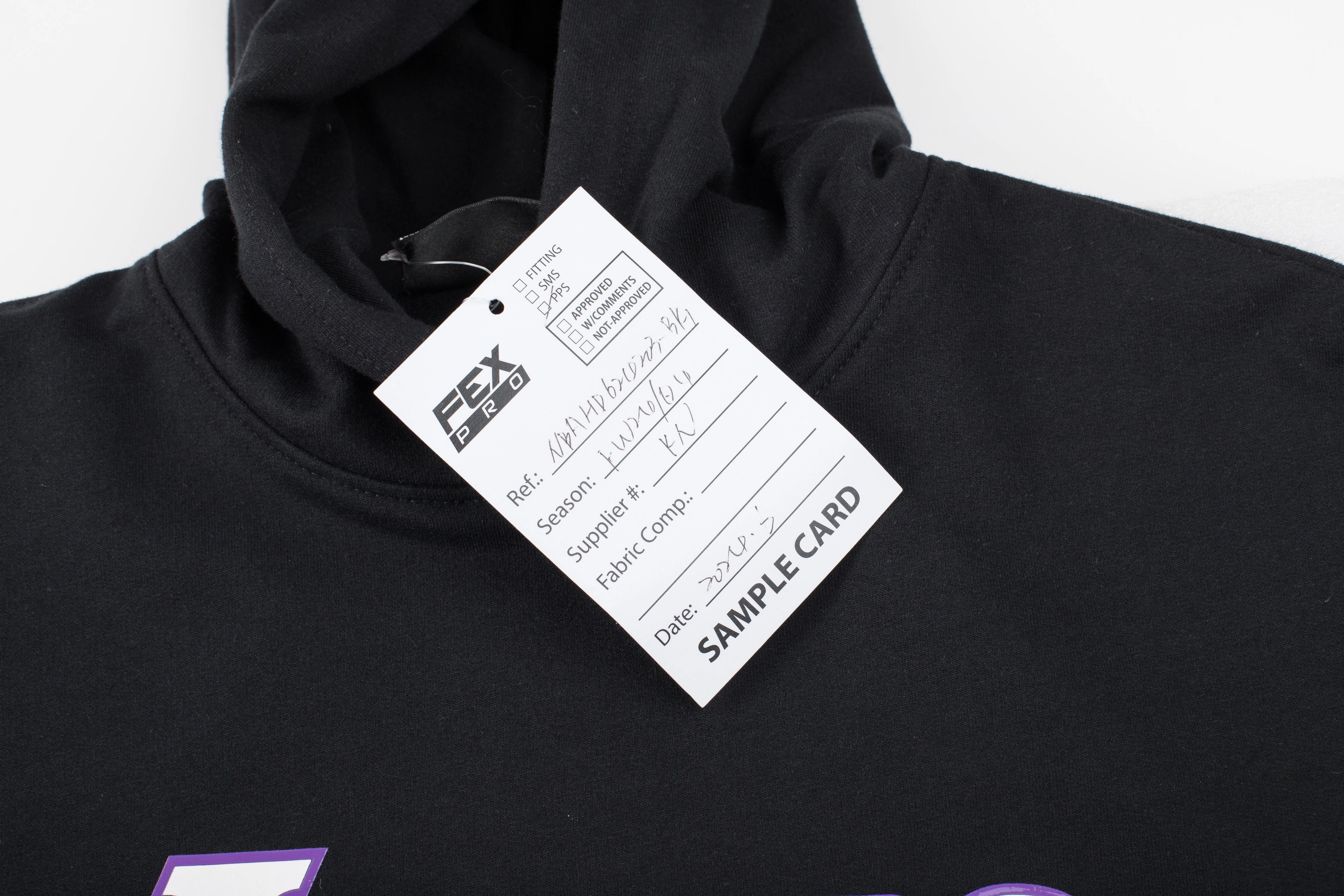 NBA WORDMARK FRONT PRINT LOOSE FIT HOODIE - Lakers