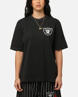 New Era Las Vegas Raiders Washed NBA T-Shirt Black
