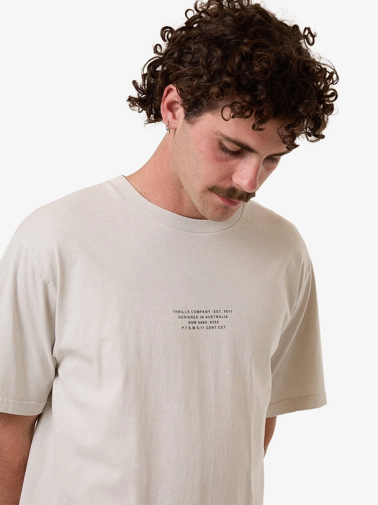 New Issue Merch Fit Tee - Cool Grey