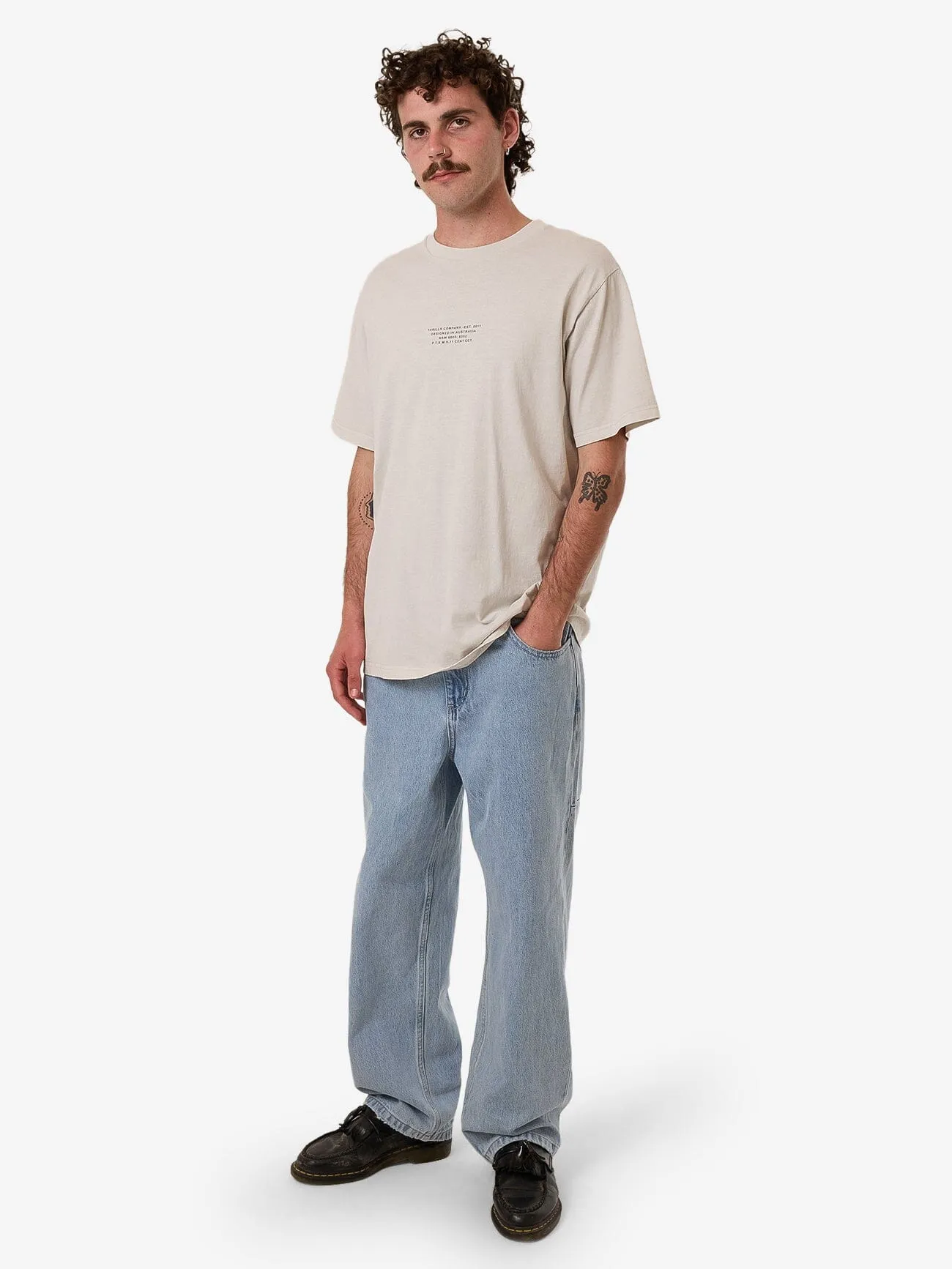 New Issue Merch Fit Tee - Cool Grey