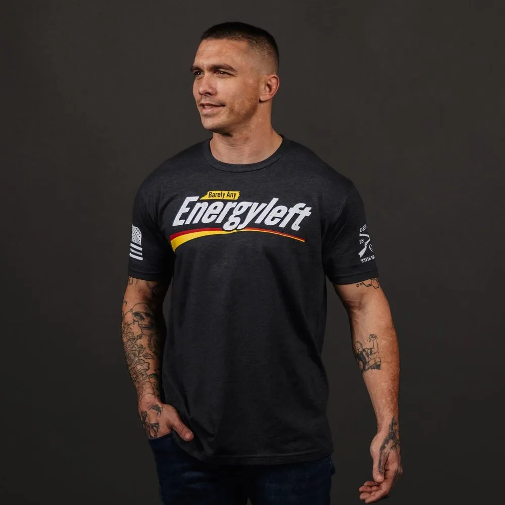 No Energy T-Shirt - Charcoal