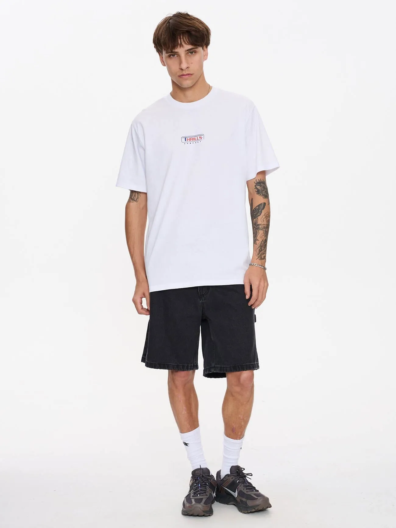 Not Permitted Merch Fit Tee - White