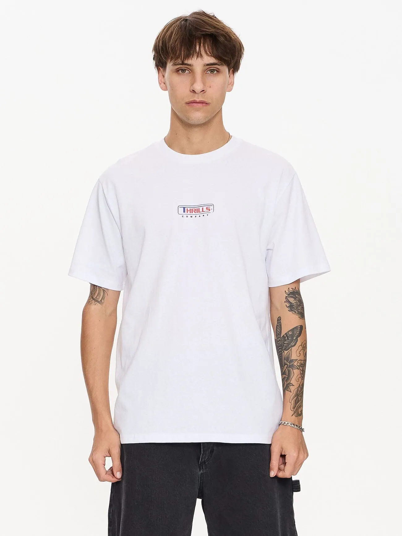 Not Permitted Merch Fit Tee - White
