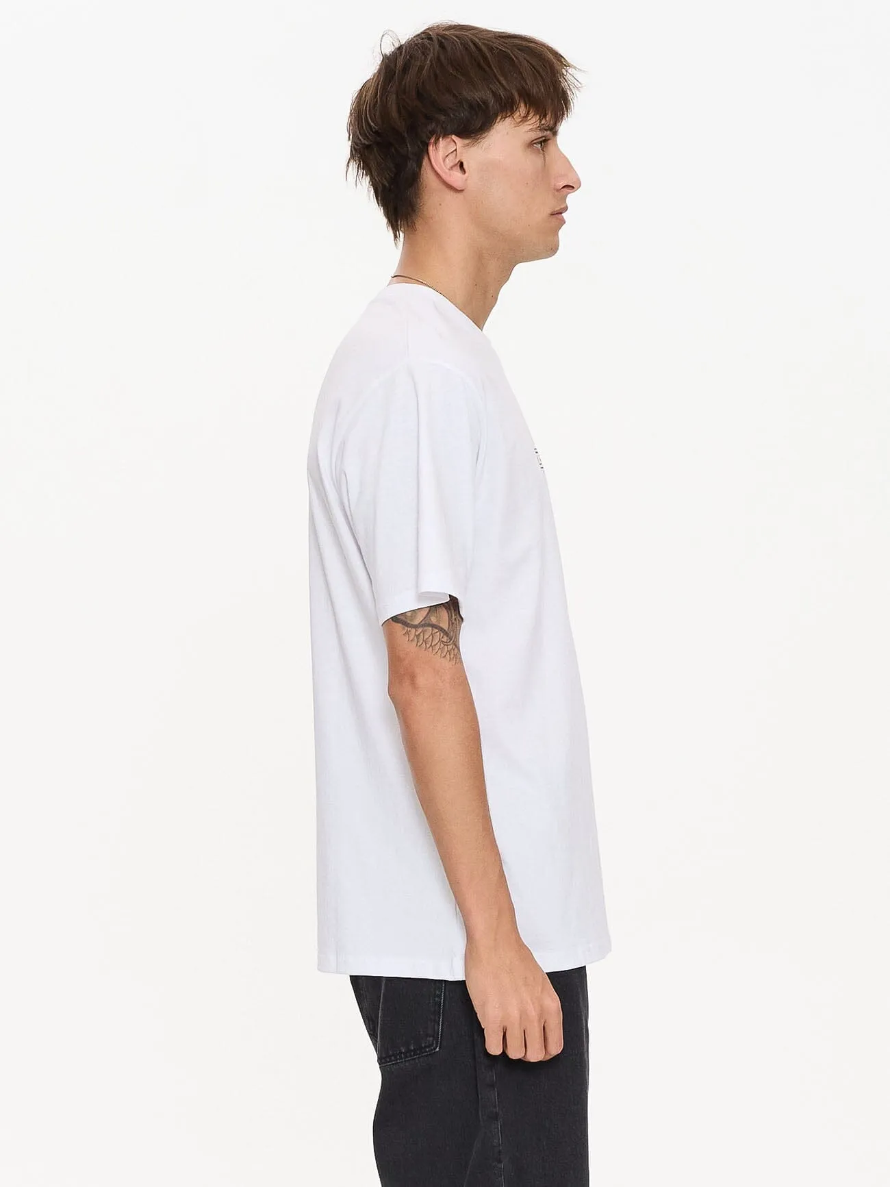 Not Permitted Merch Fit Tee - White