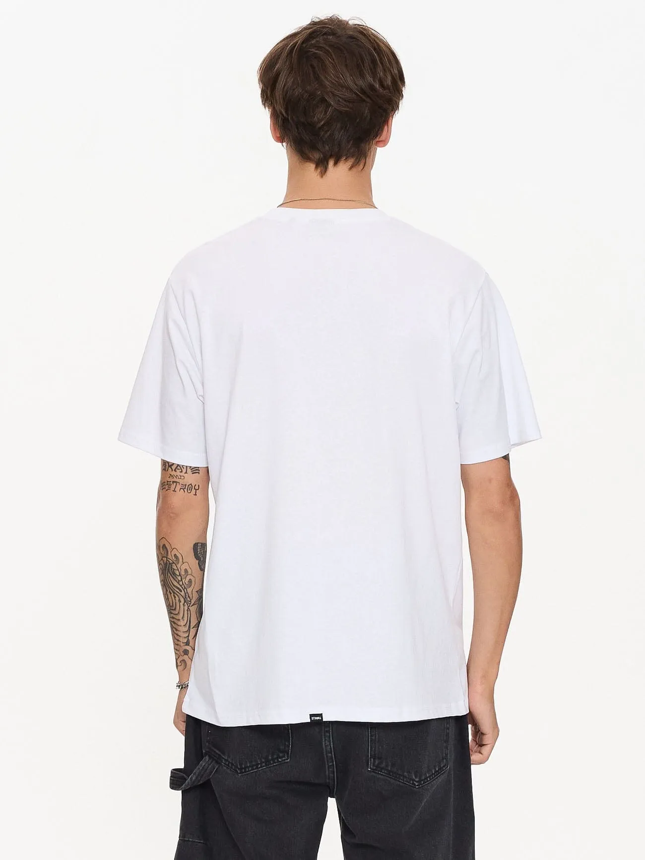 Not Permitted Merch Fit Tee - White