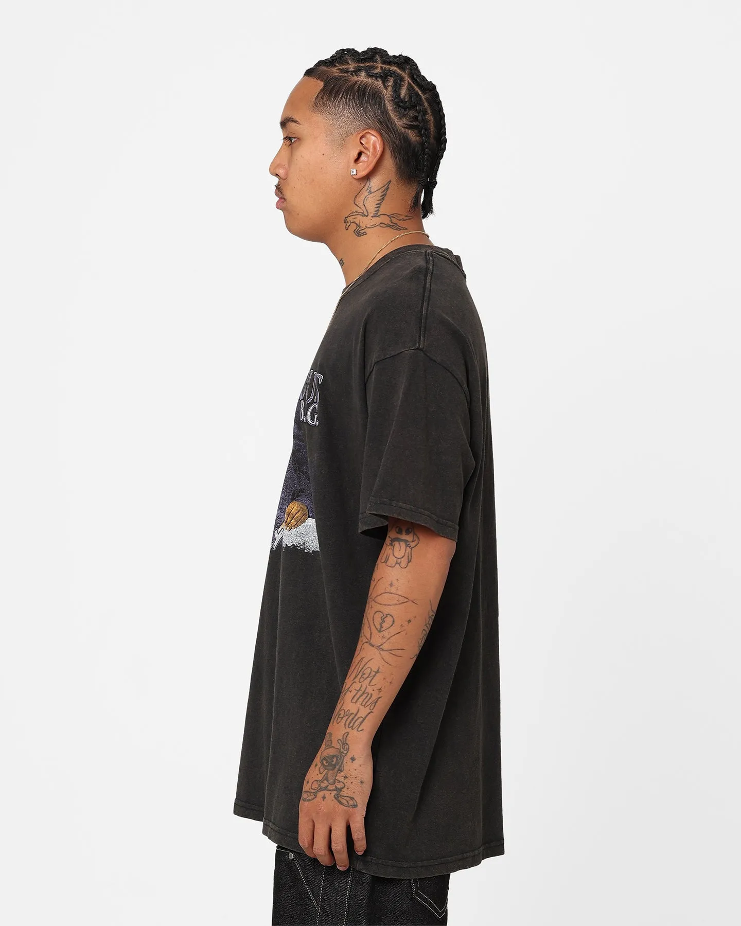 Notorious B.I.G King Of Brooklyn T-Shirt Black Wash