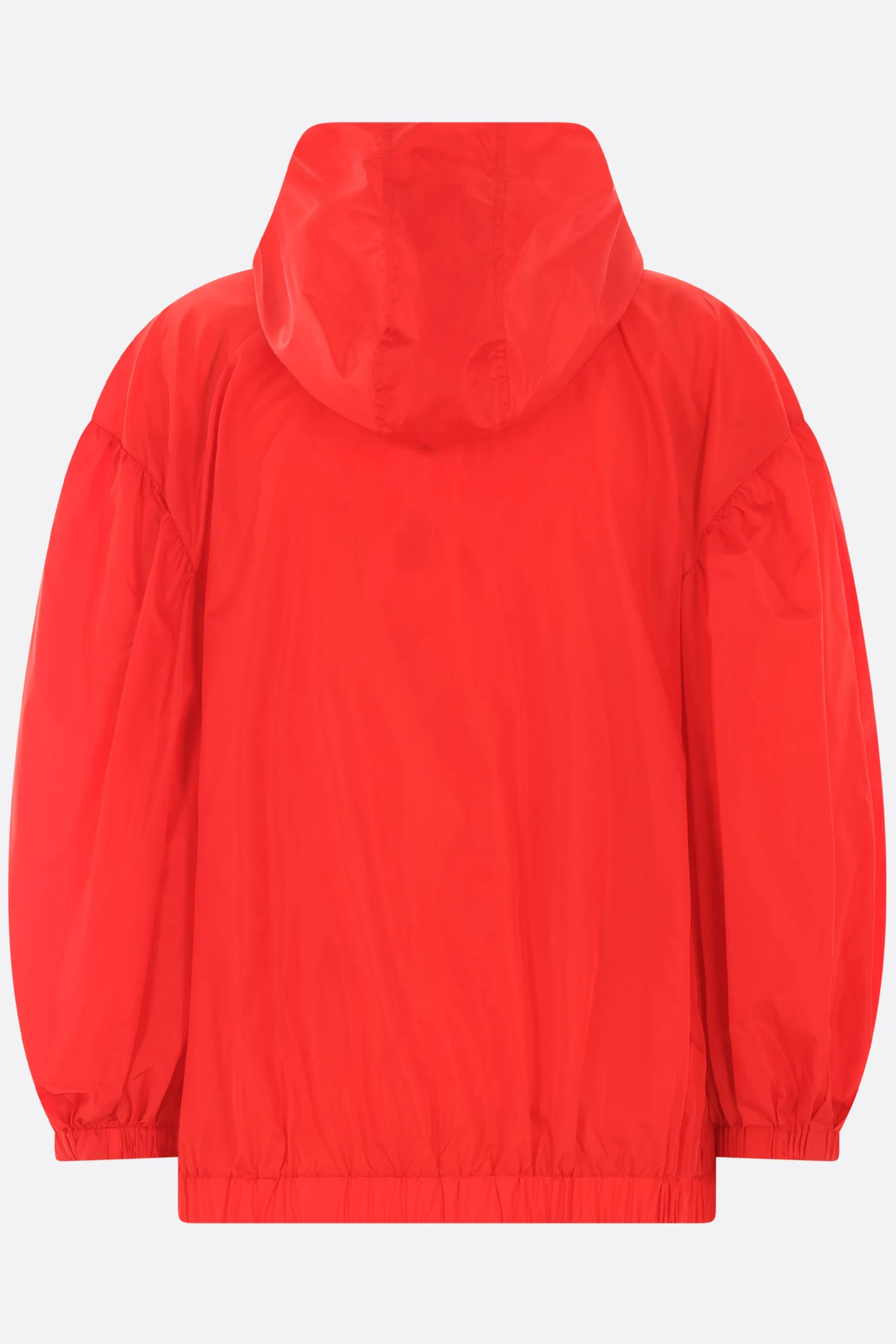 nylon cargo flap pocket windbreaker