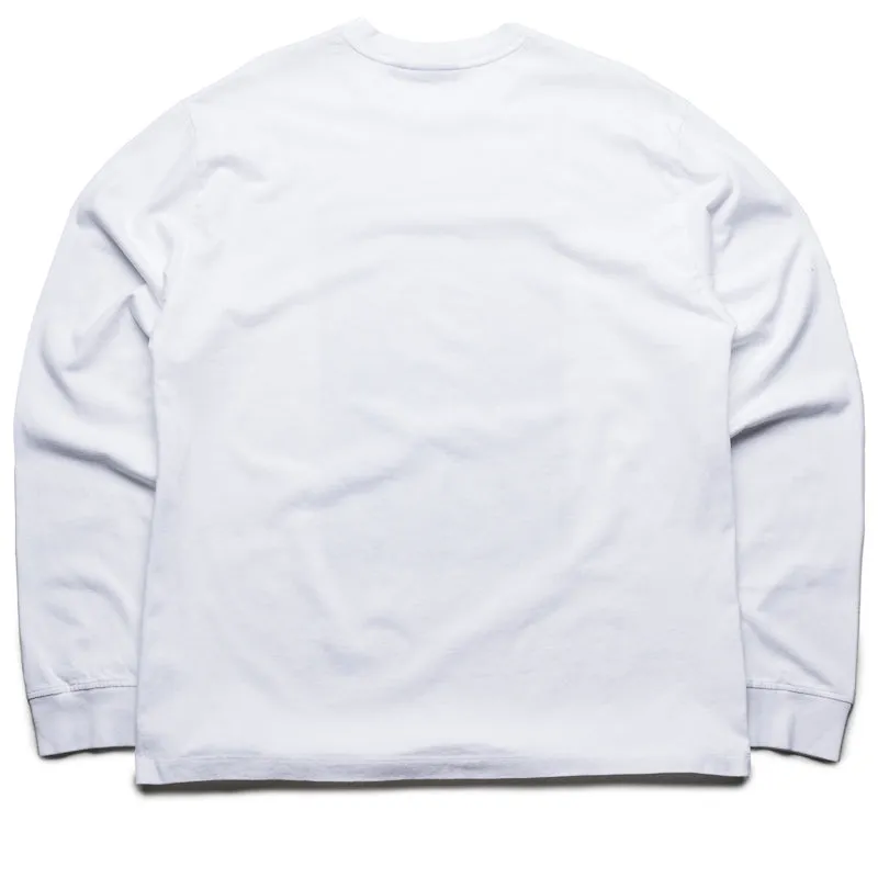 Parra The Visitors L/S Tee - White