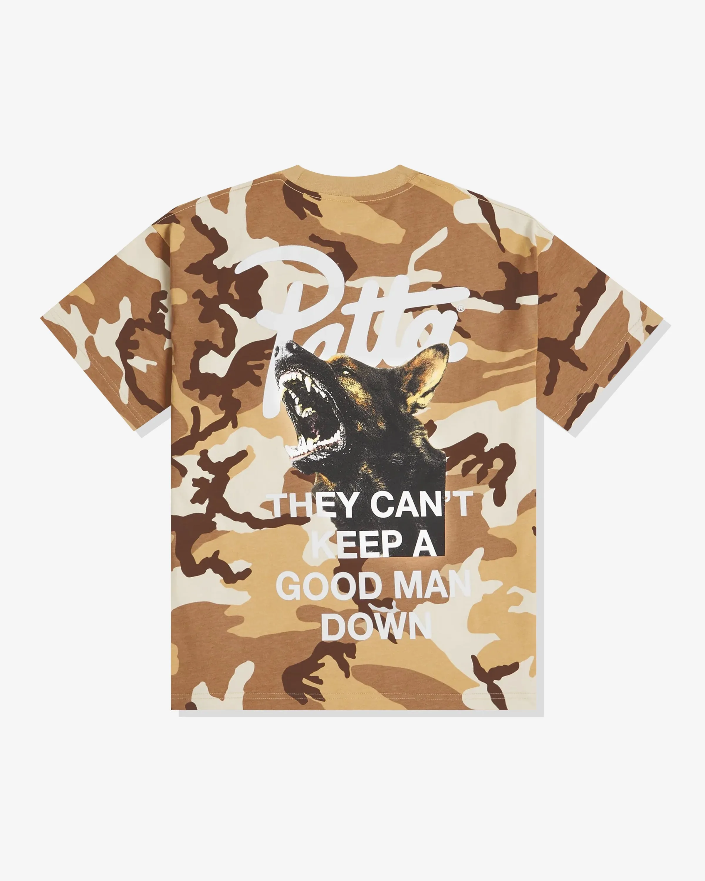 PATTA BARK WOODLAND CAMO TEE - SANDOLLAR