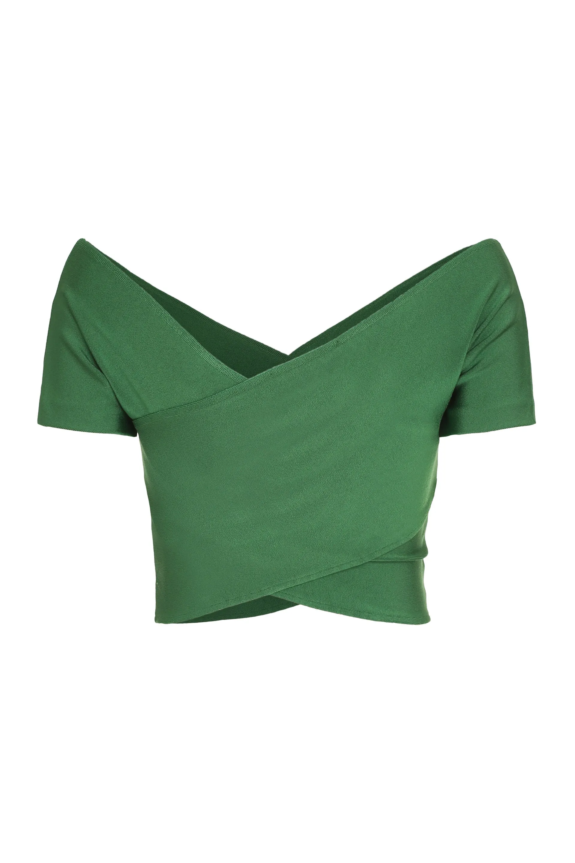 Philosophy Di Lorenzo Serafini V-Neck Cropped Top