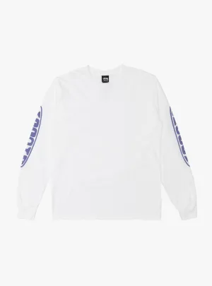 Pill LS Tee White