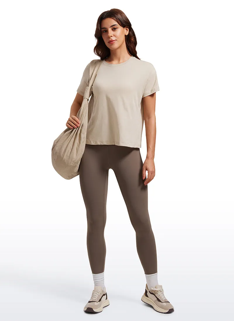 Pima Cotton Short Sleeves Loose Fit