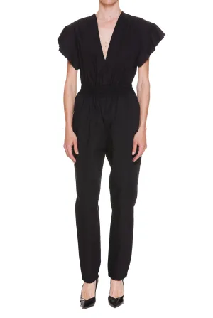 Pinko V-Neck Elasticated Waist Jumpsuit