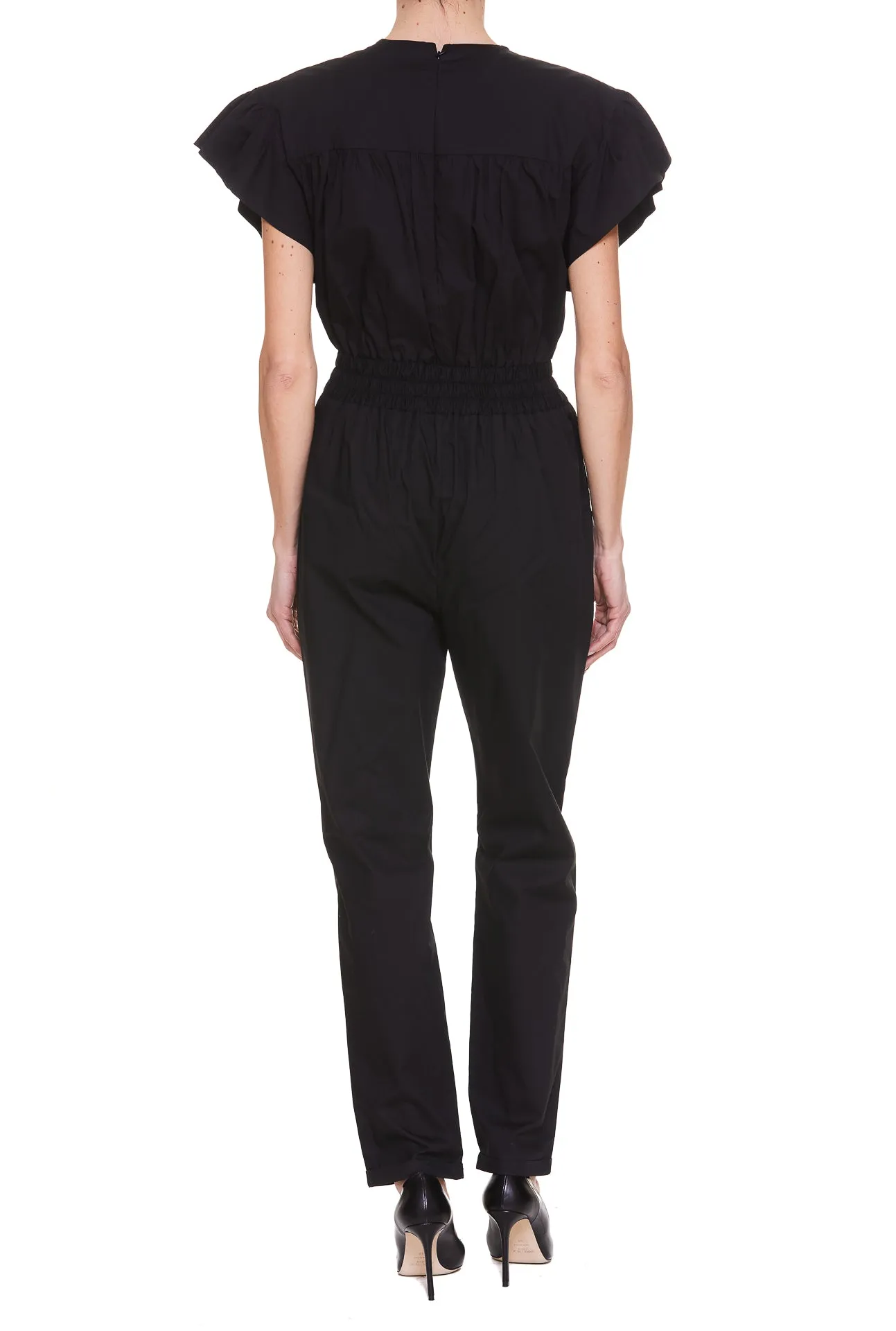 Pinko V-Neck Elasticated Waist Jumpsuit