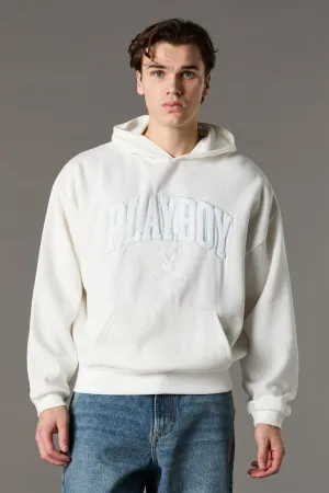 Playboy Chenille Embroidered Fleece Hoodie