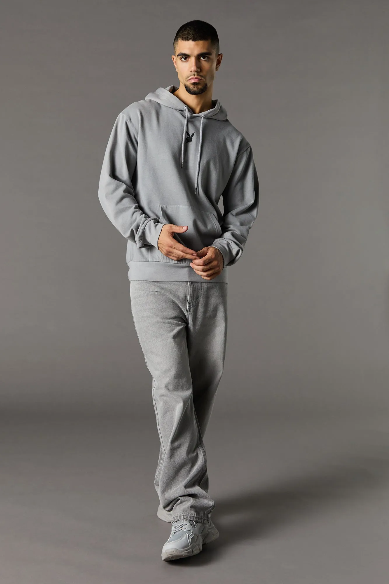 Playboy High Density Washed Fleece Hoodie