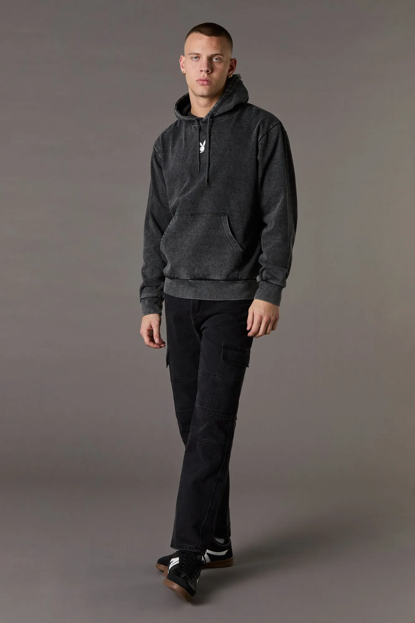 Playboy High Density Washed Fleece Hoodie