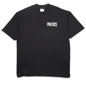 Politics Bootleg Tee - Black