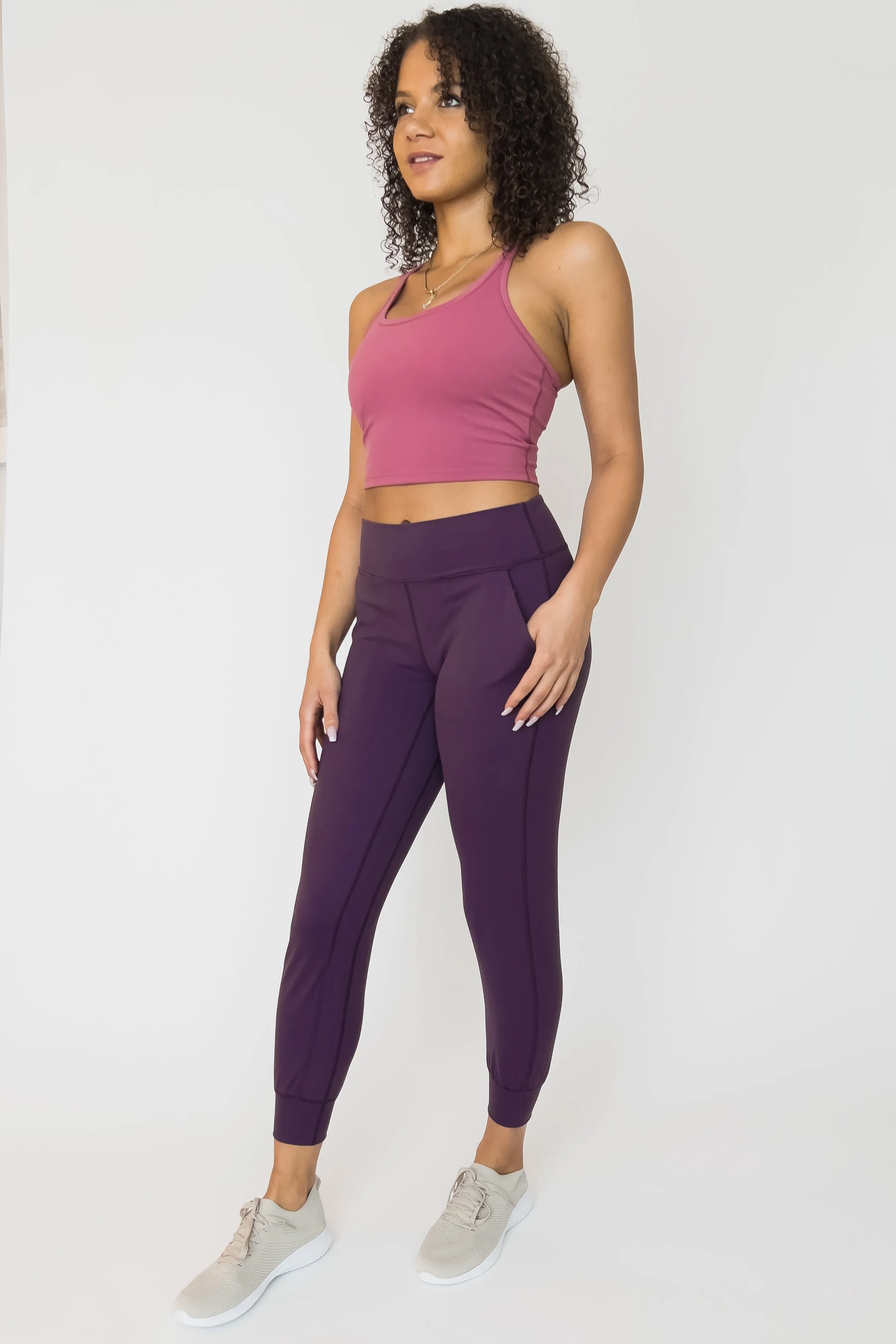 Racerback Crop *Built in Bra