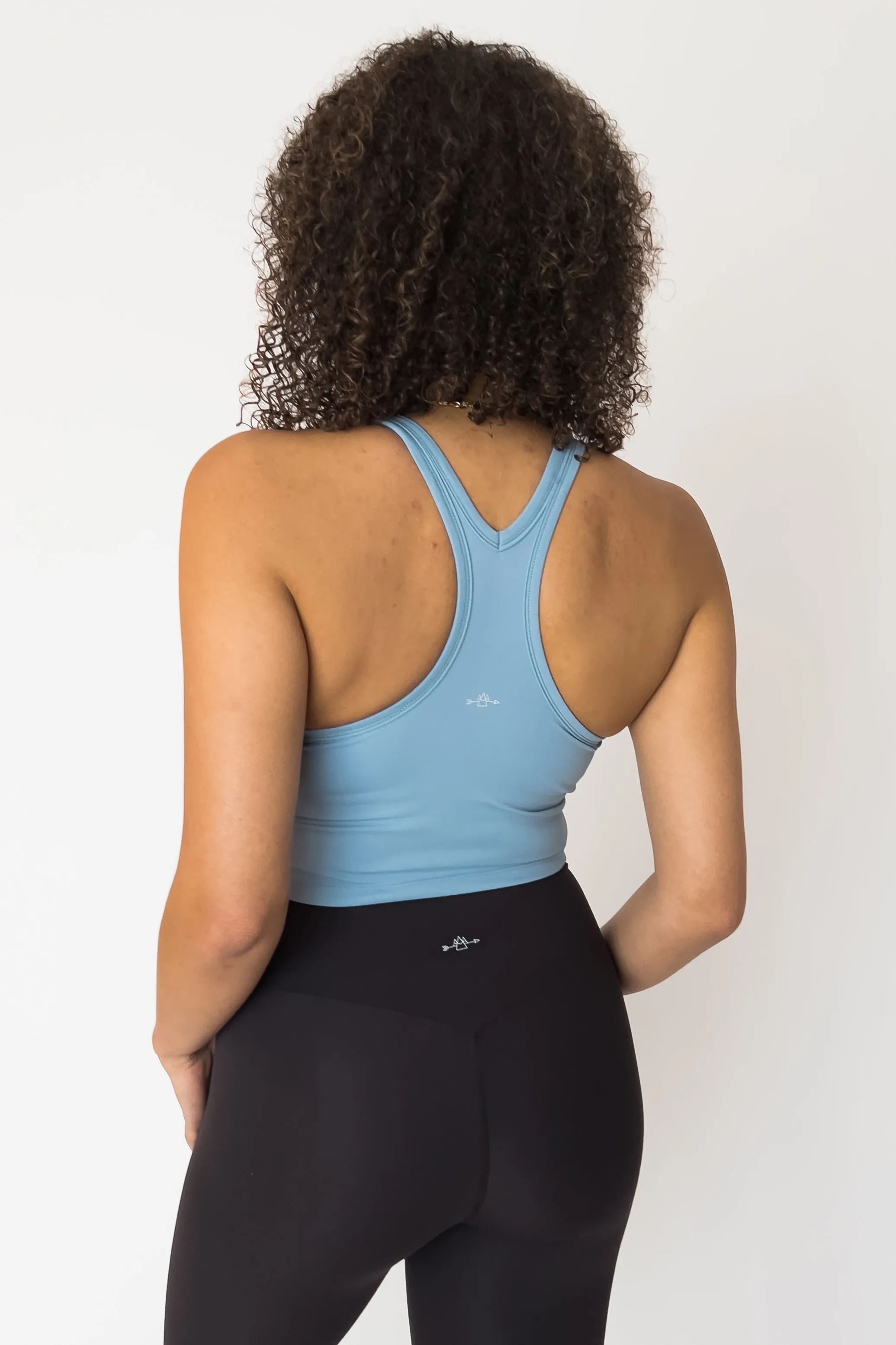 Racerback Crop *Built in Bra