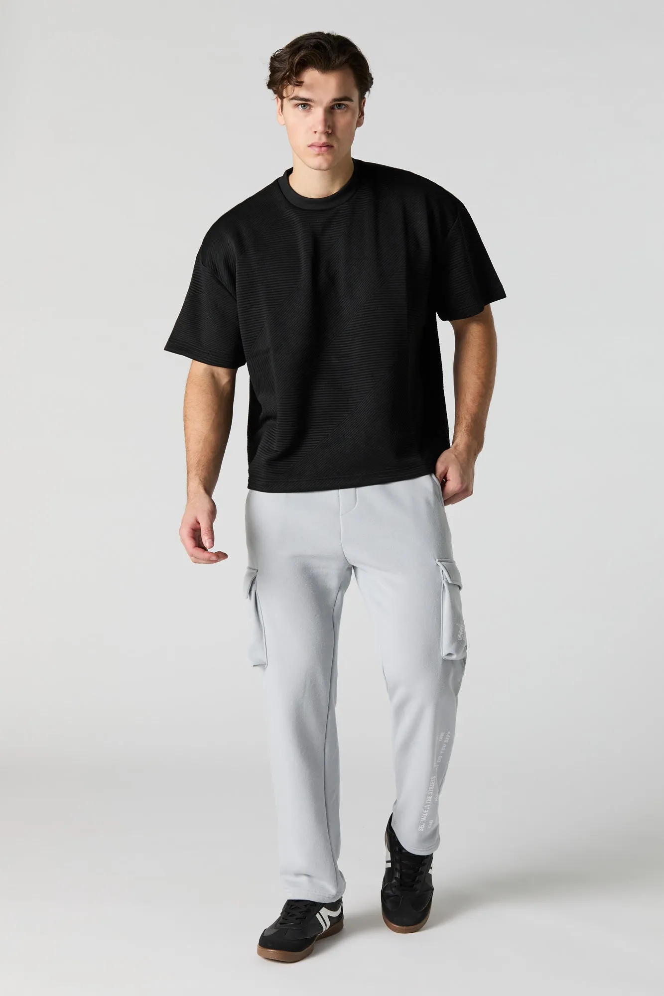 Racing Graphic Fleece Cargo Sweatpant