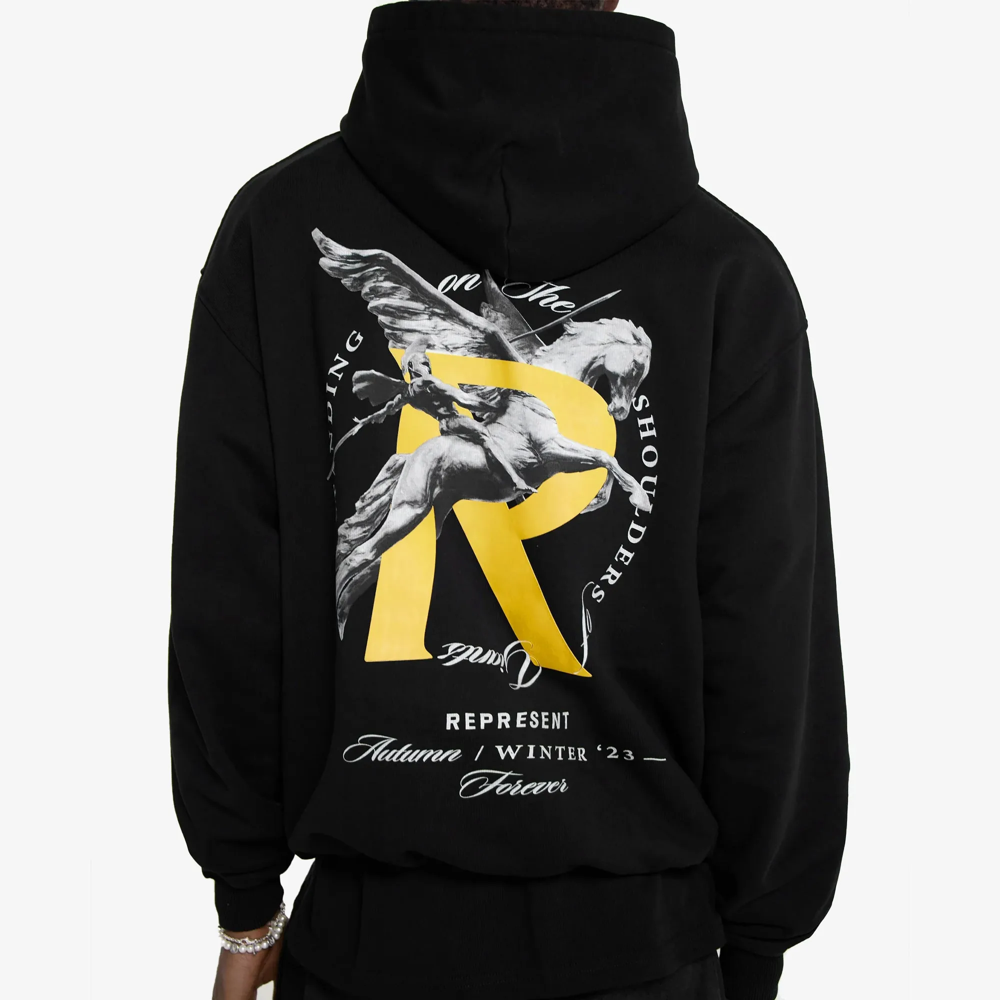 Represent | GIANTS HOODIE  { BLACK