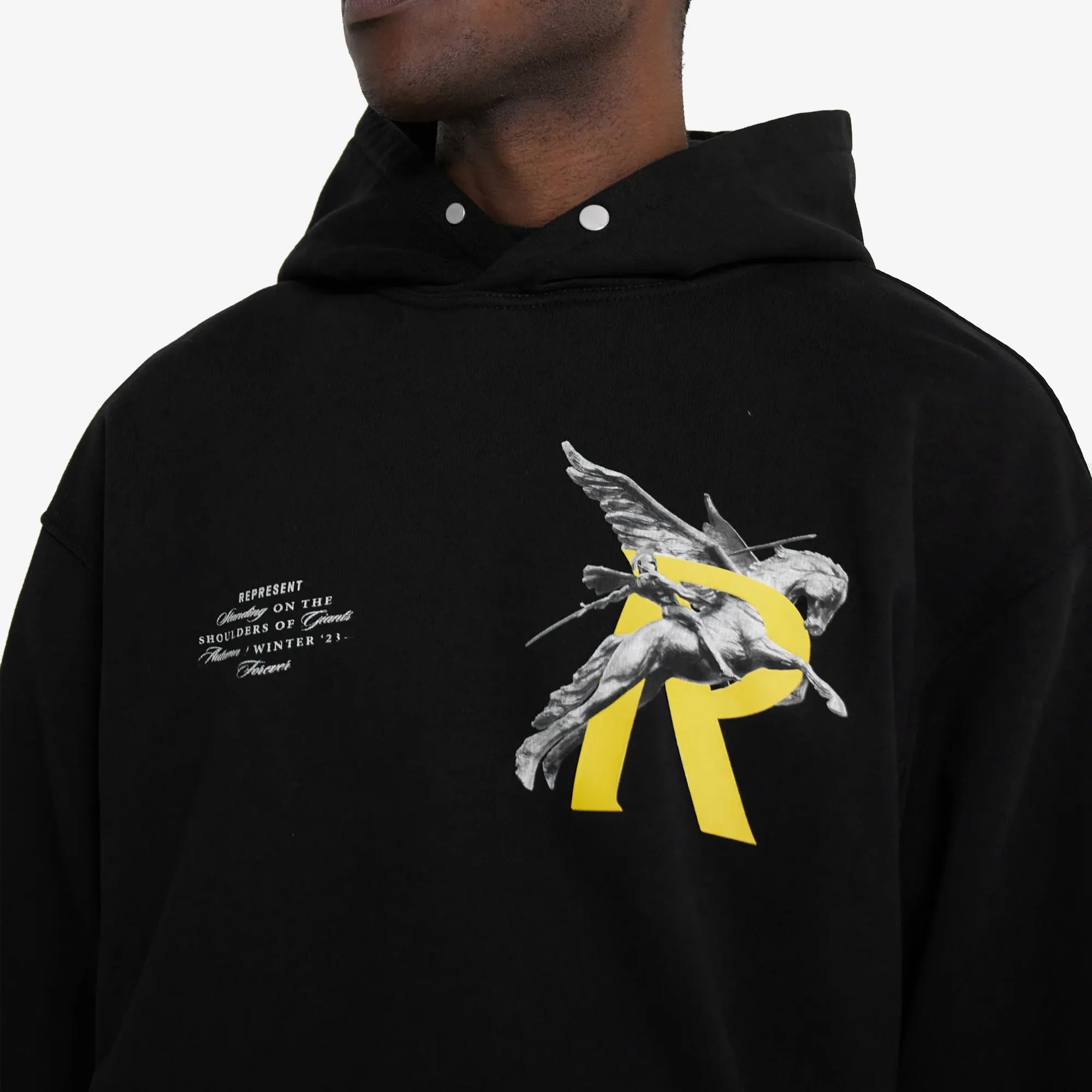 Represent | GIANTS HOODIE  { BLACK