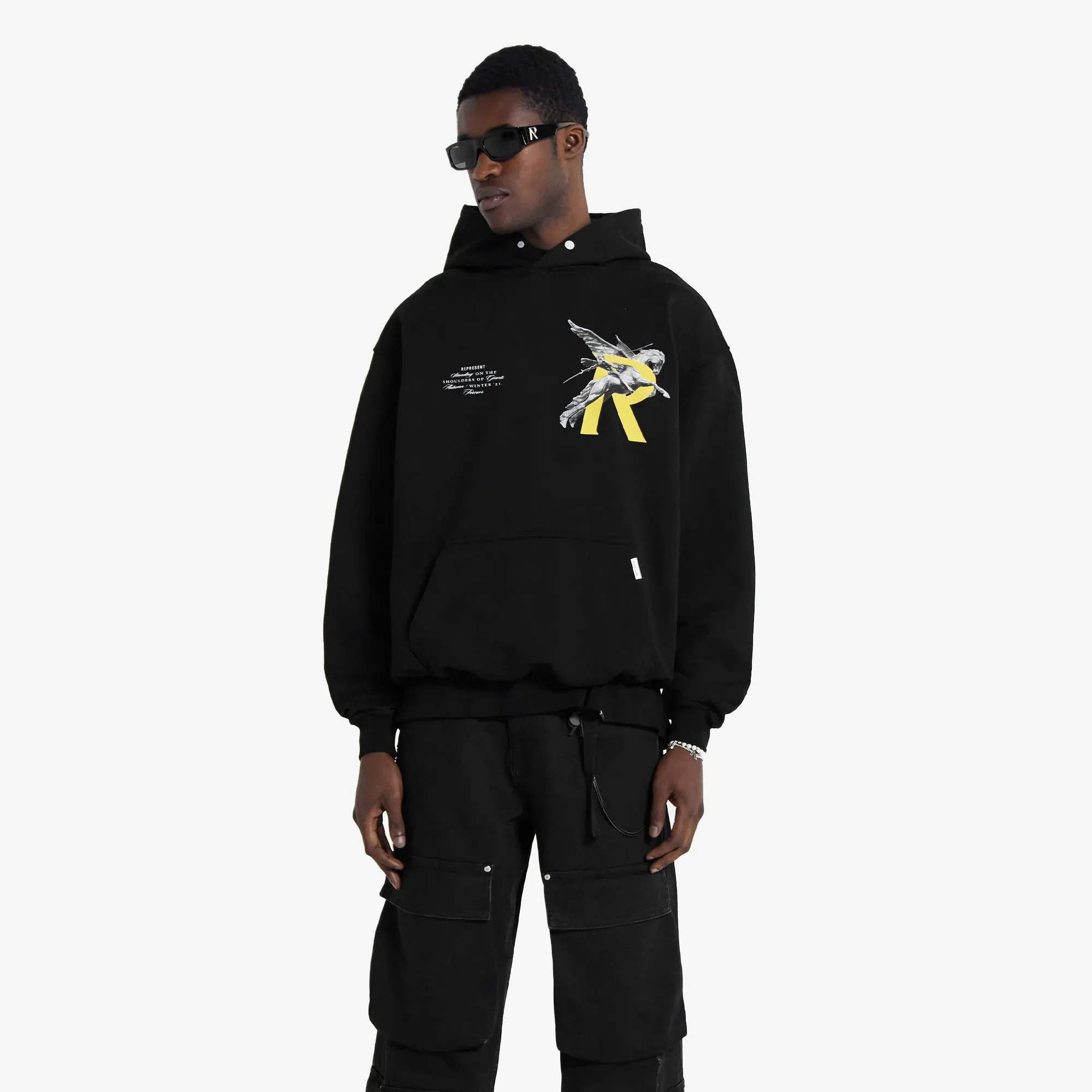 Represent | GIANTS HOODIE  { BLACK