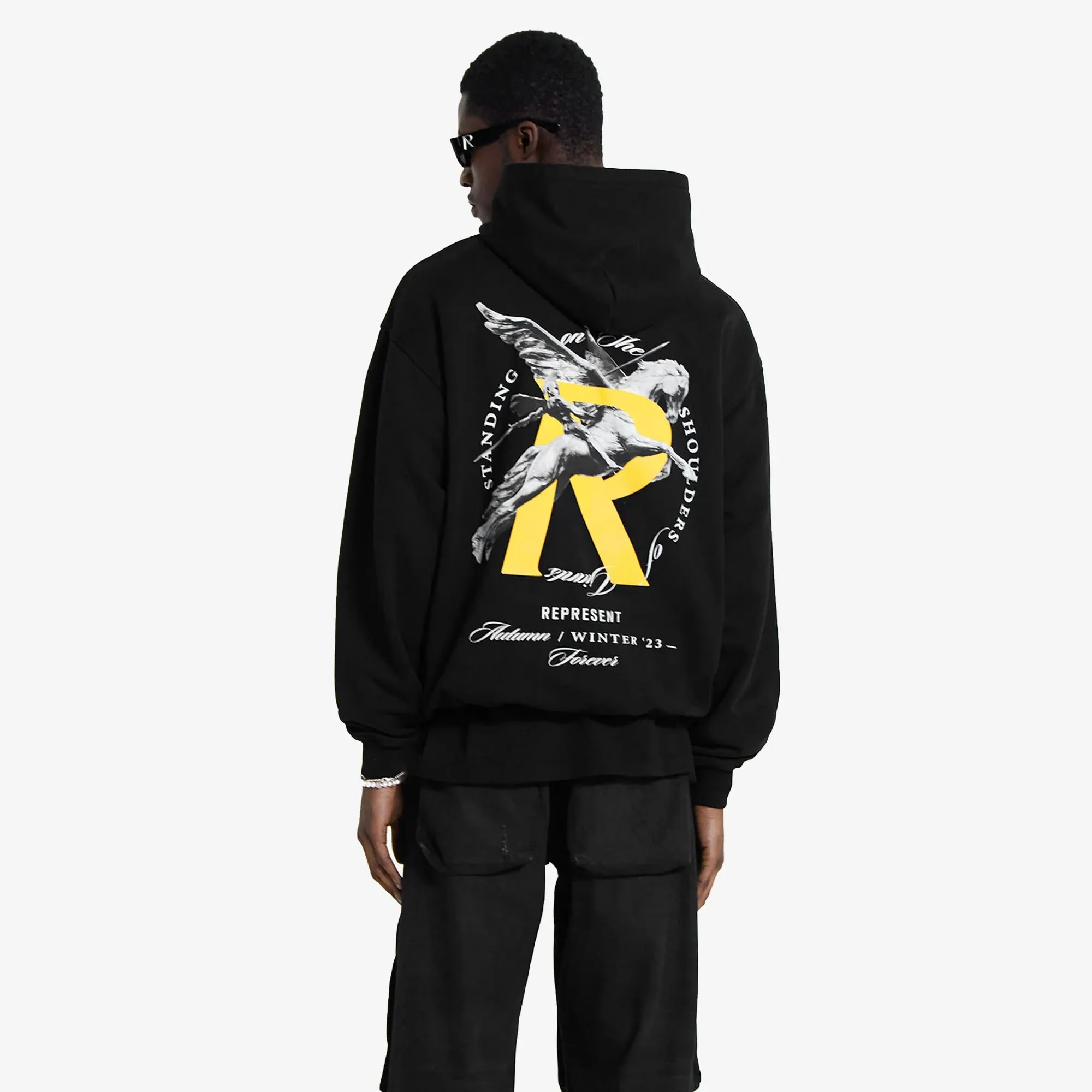 Represent | GIANTS HOODIE  { BLACK