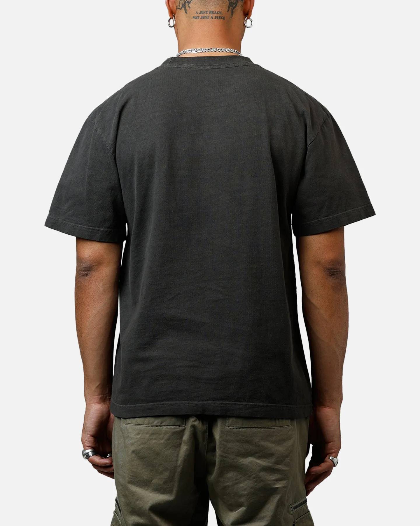 Saint Morta Fallen Rising Boxy T-Shirt Black Wash