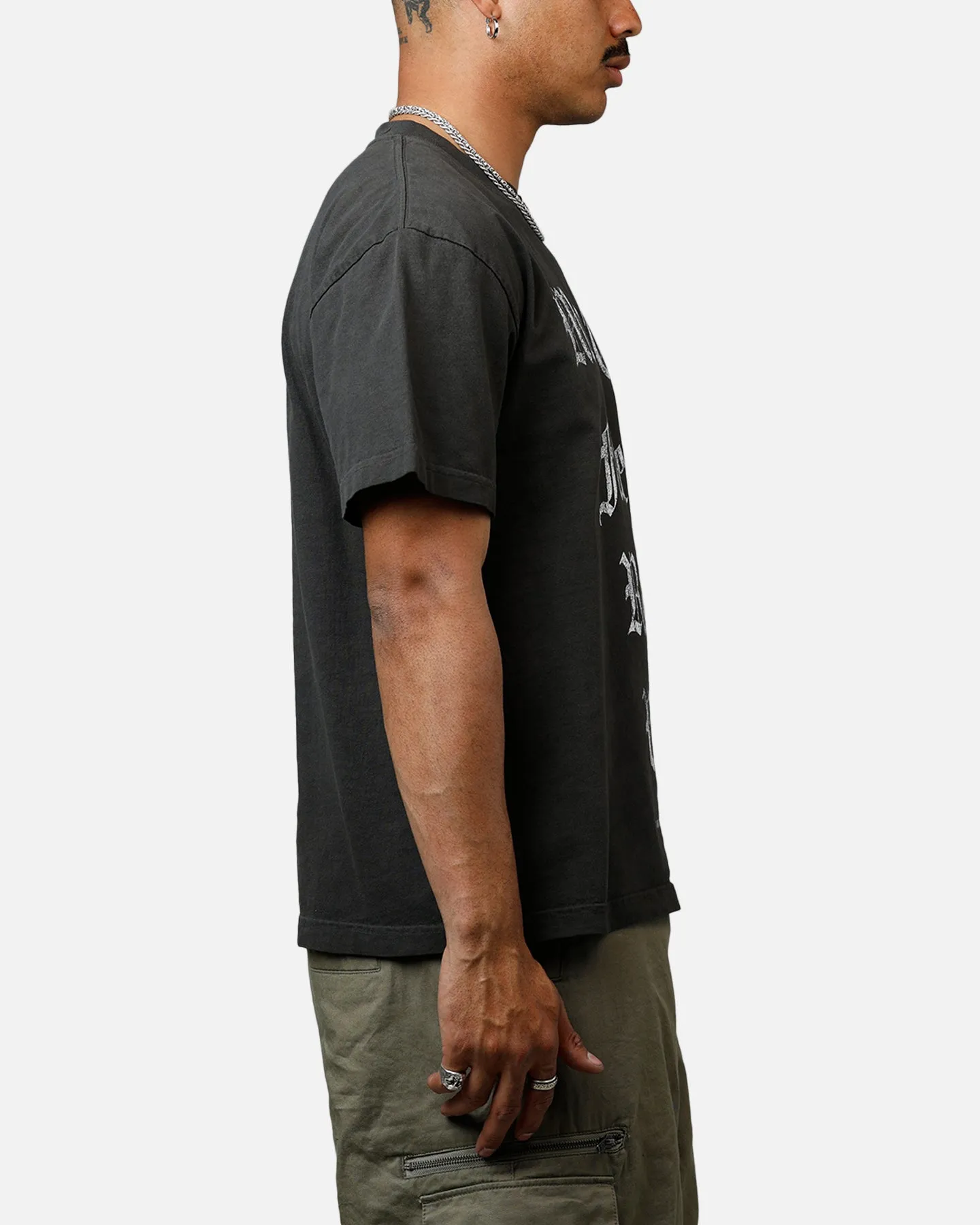 Saint Morta Fallen Rising Boxy T-Shirt Black Wash