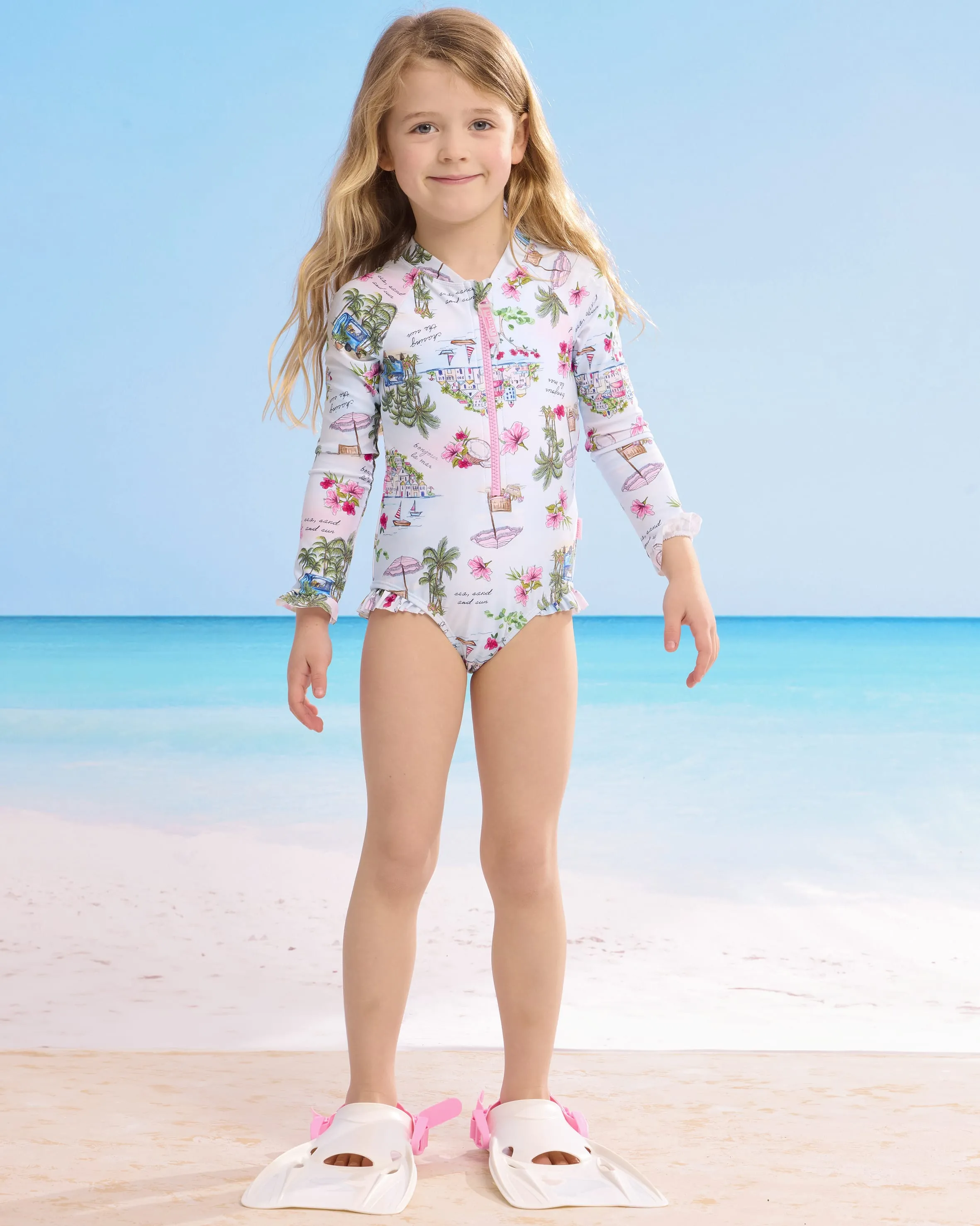 Secret Vacation Zip Front Swimsuit - Secret Vacay