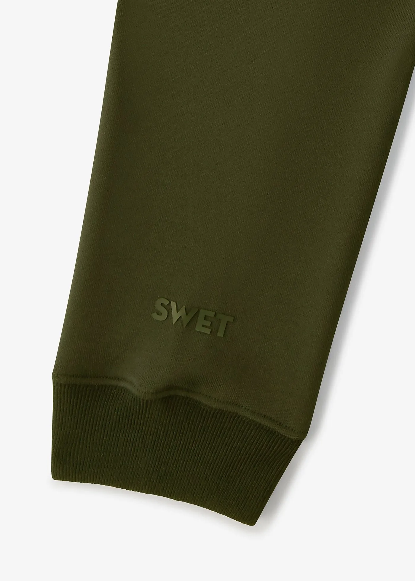 Side Zip Hoodie | Olive