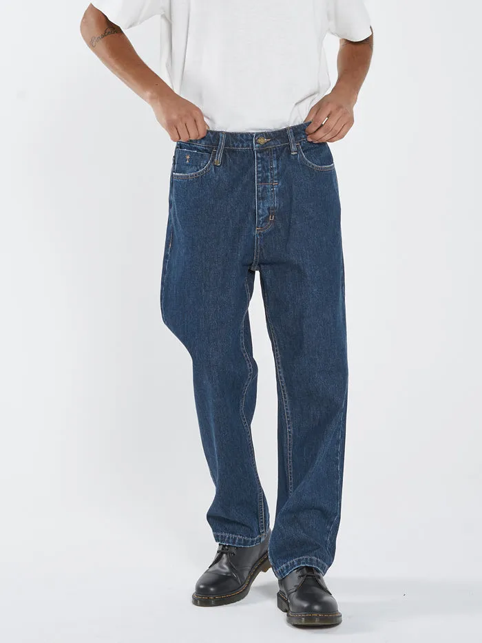 Slacker Denim Jean - Dark Rinse Blue