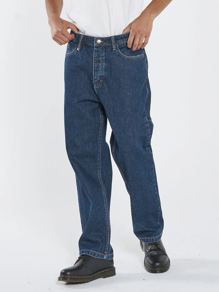 Slacker Denim Jean - Dark Rinse Blue