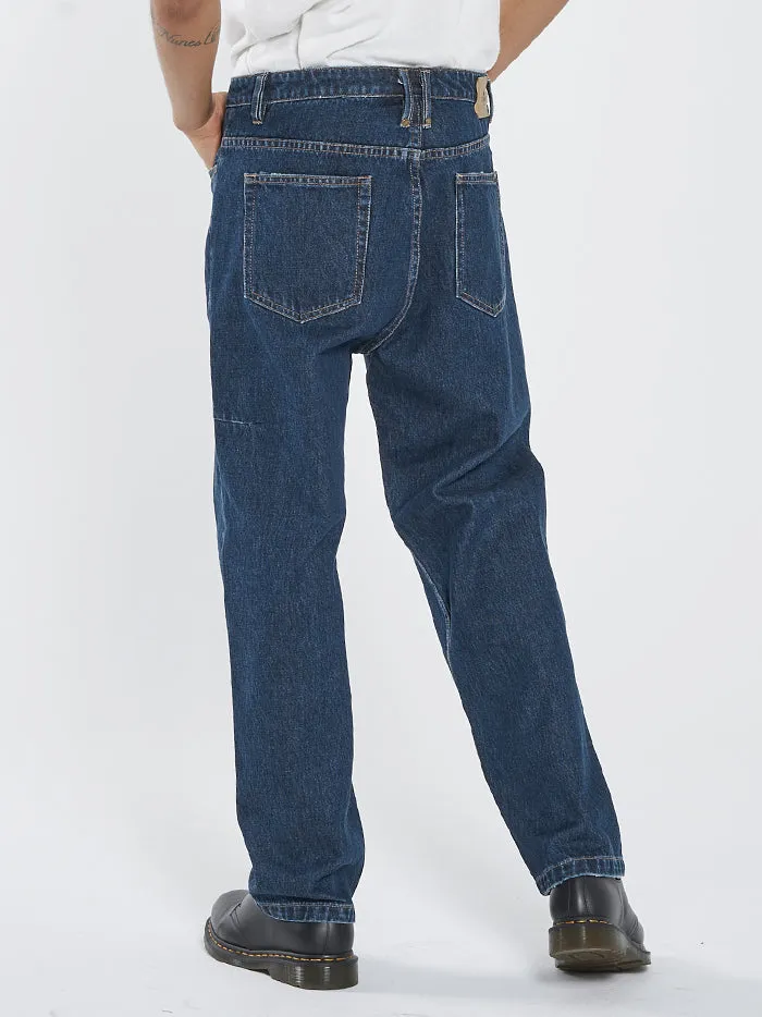 Slacker Denim Jean - Dark Rinse Blue