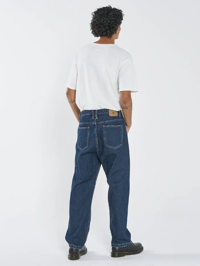Slacker Denim Jean - Dark Rinse Blue
