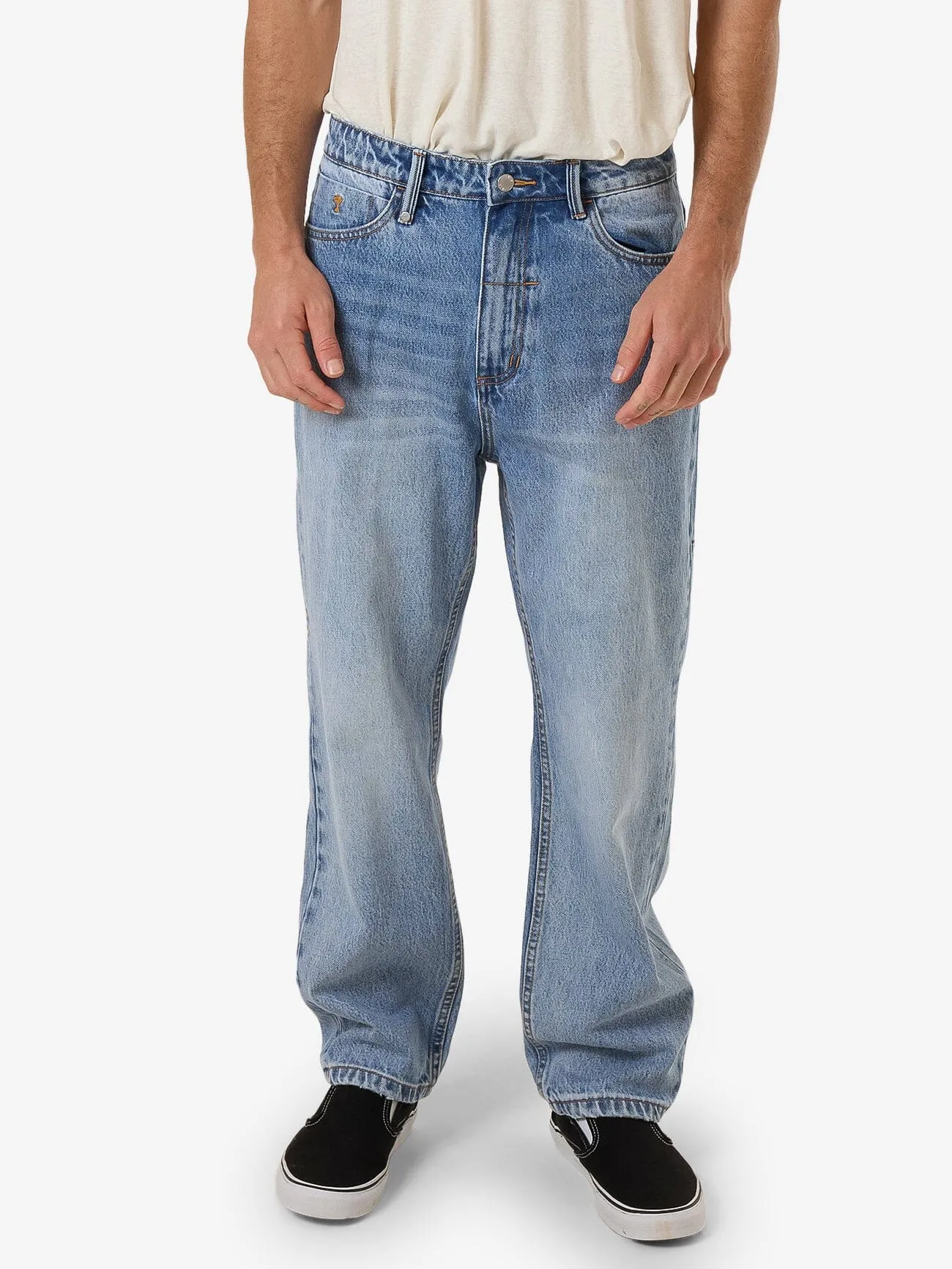 Slacker Relaxed Denim Jean - Tempest Blue