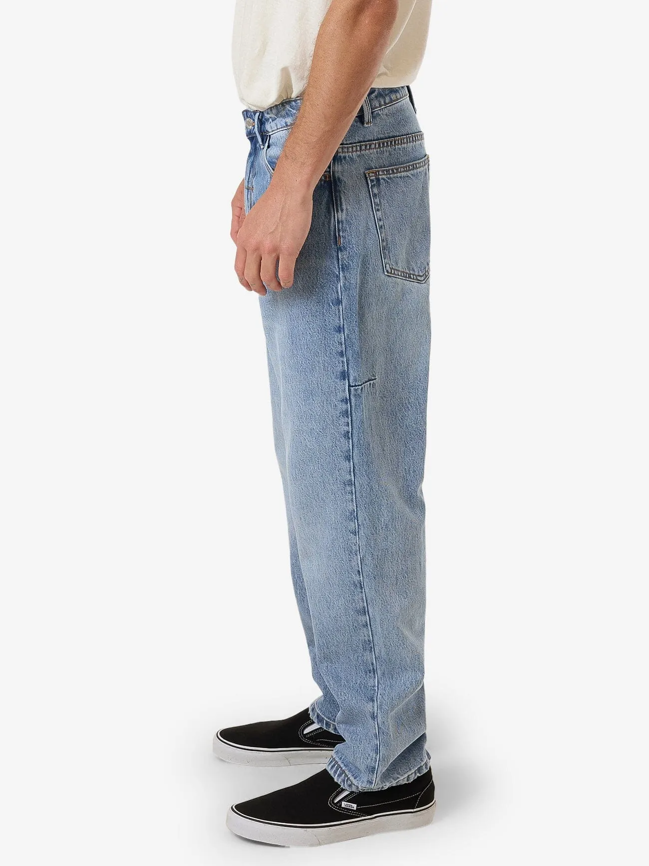 Slacker Relaxed Denim Jean - Tempest Blue
