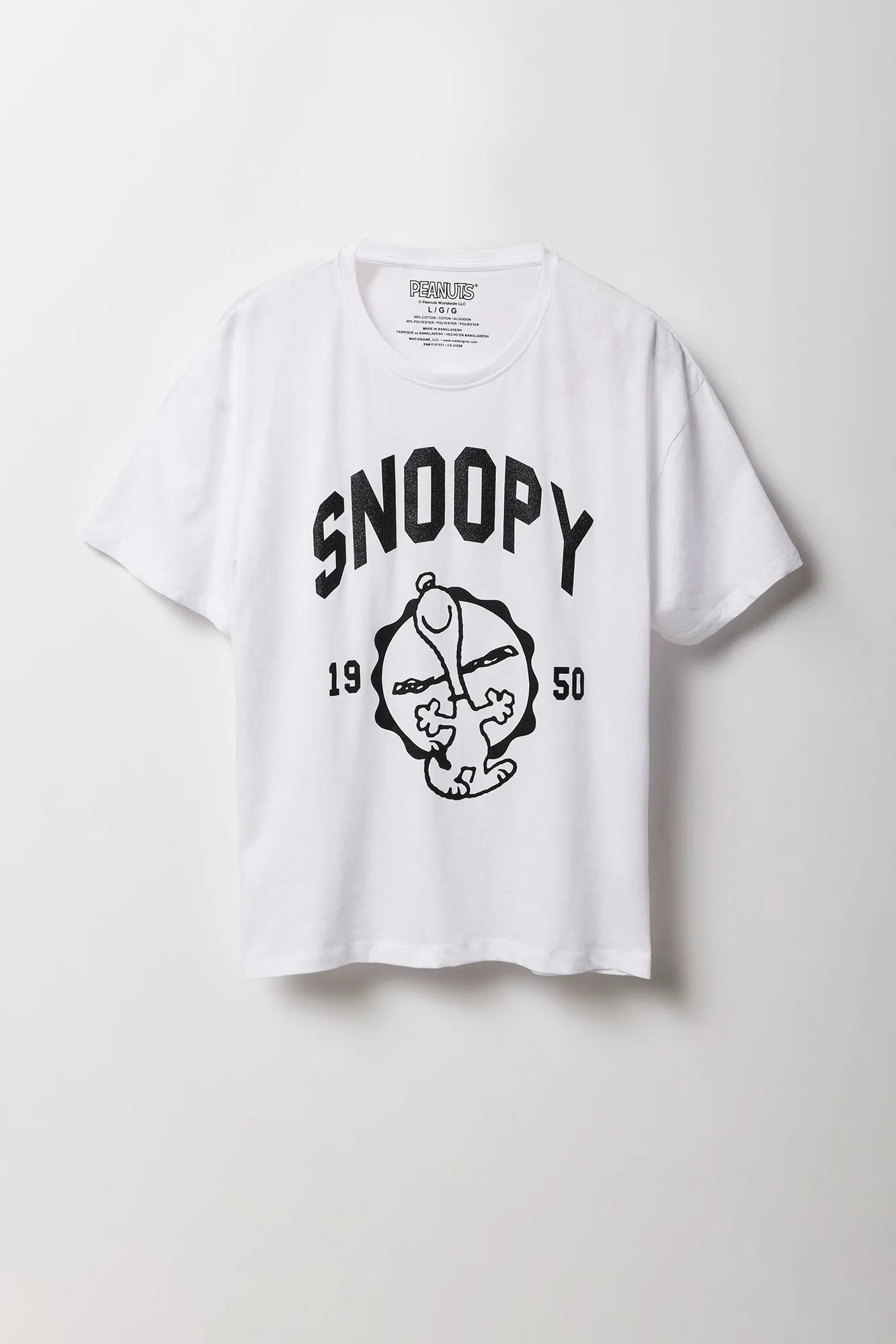 Snoopy Graphic Boyfriend T-Shirt